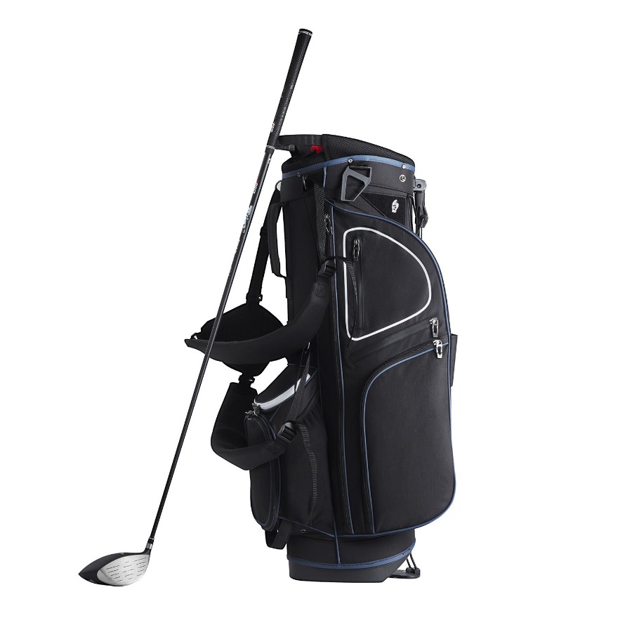 Golf Bag Stand Cart - 14분할 오거나이저 디바이더 탑이 있는 골프
