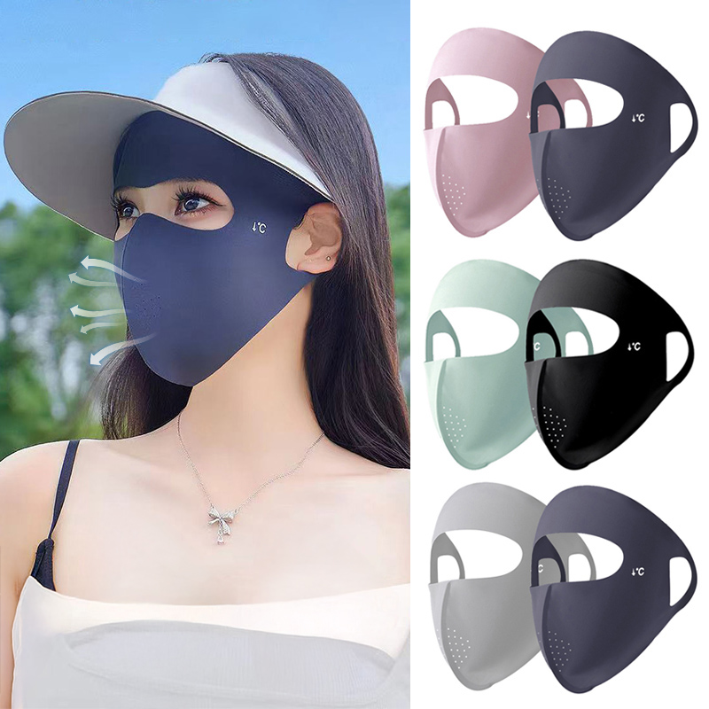 Golf Equipment Women - 1/2Pcs 여름 풀 페이스 마스크 태양