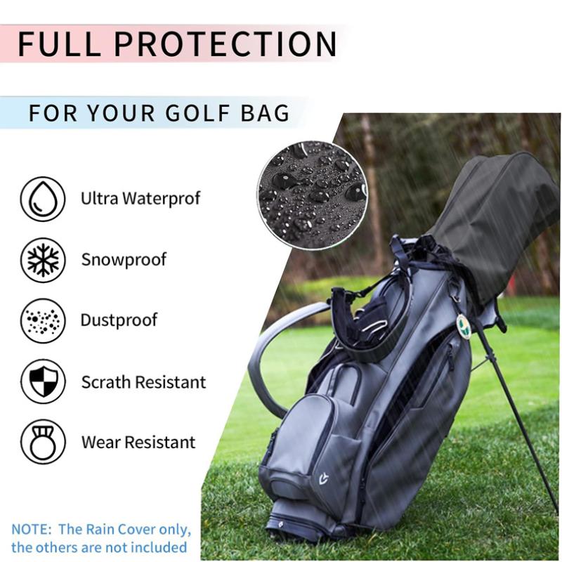 Golf Bag Stand Cart - 골프 가방 레인 커버 방진 레인
