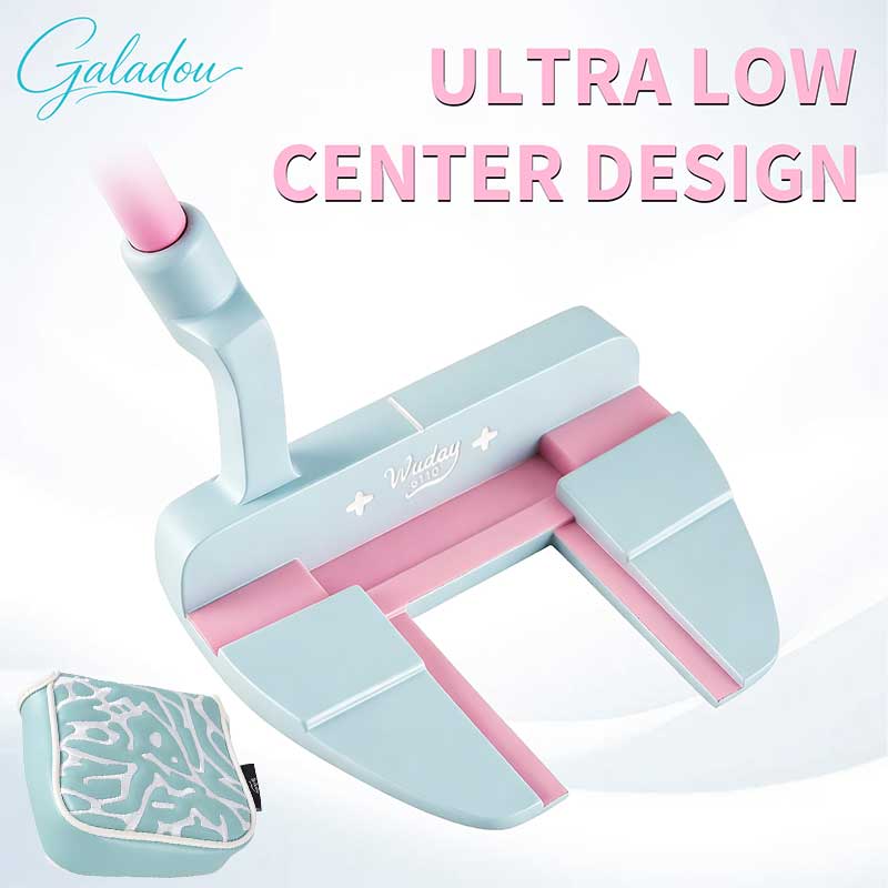 Golf Equipment Gifts - 파란색과 분홍색 골프 퍼터, 파란색 퍼터