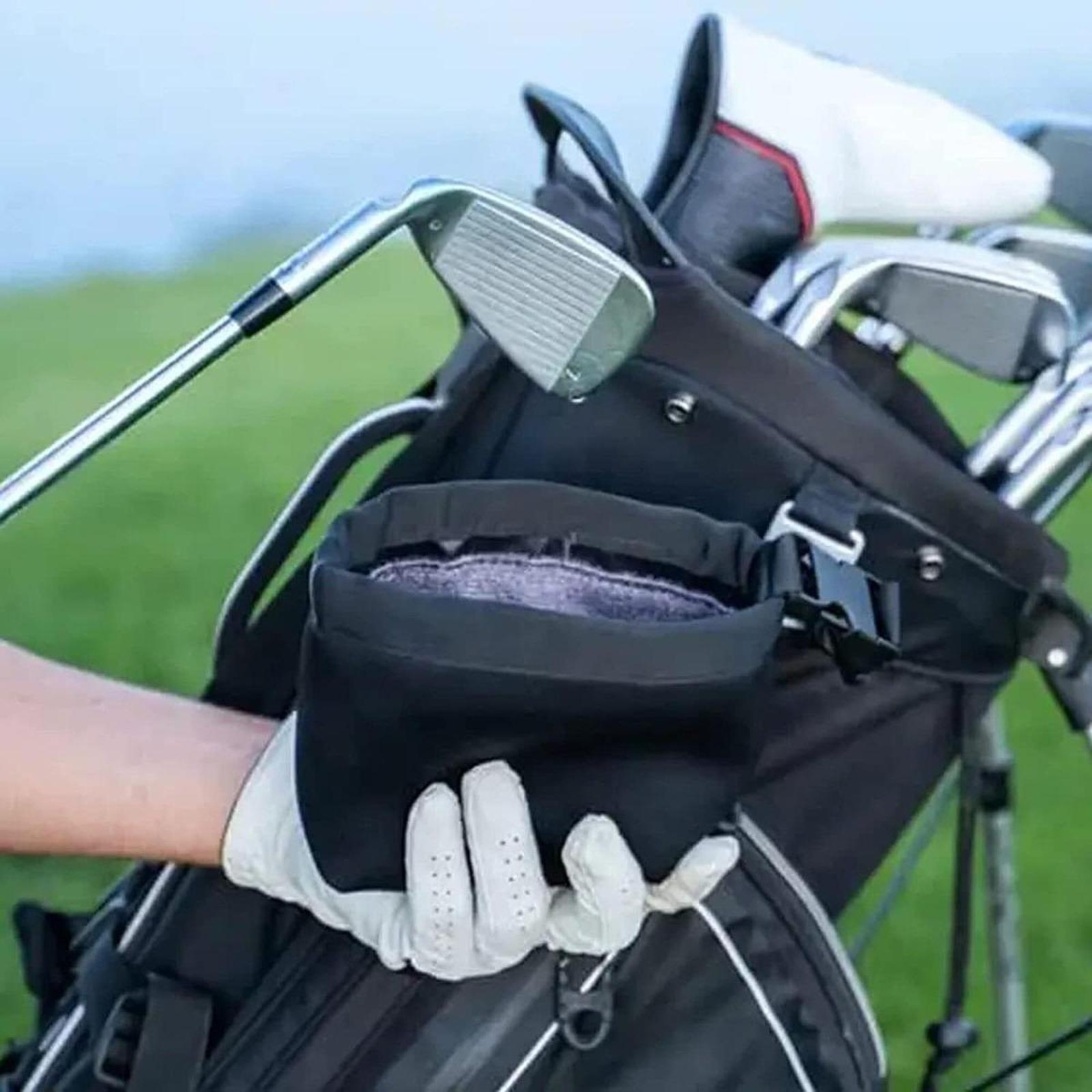 재사용 가능한 골프공 청소 가방(클립 포함) 골퍼를 위 - Golf Equipment Gifts 리뷰 및 가격