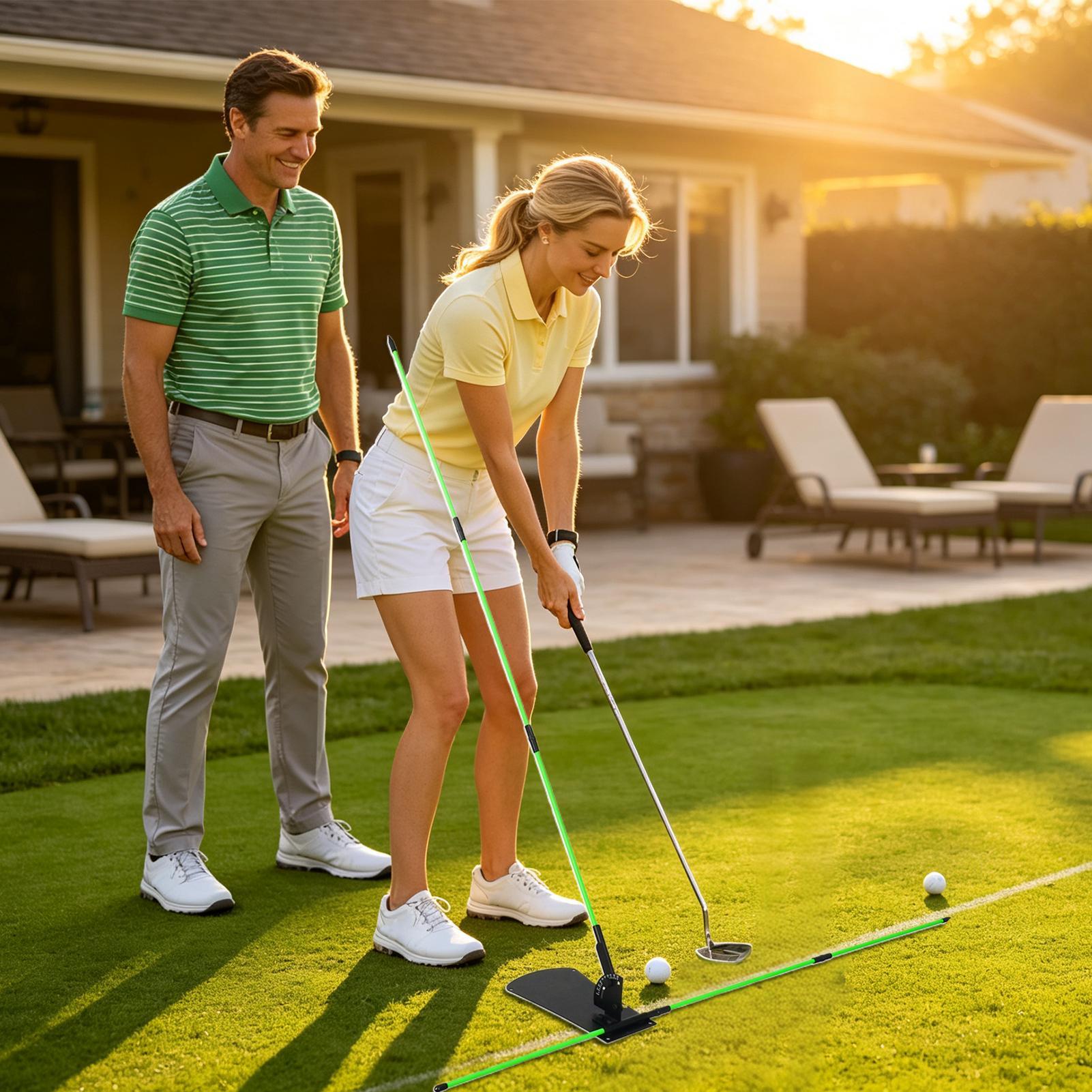 골프 스윙 플레인 트레이너 정렬 휴대용 훈련 도구 남성 - Golf Equipment Women 리뷰 및 가격