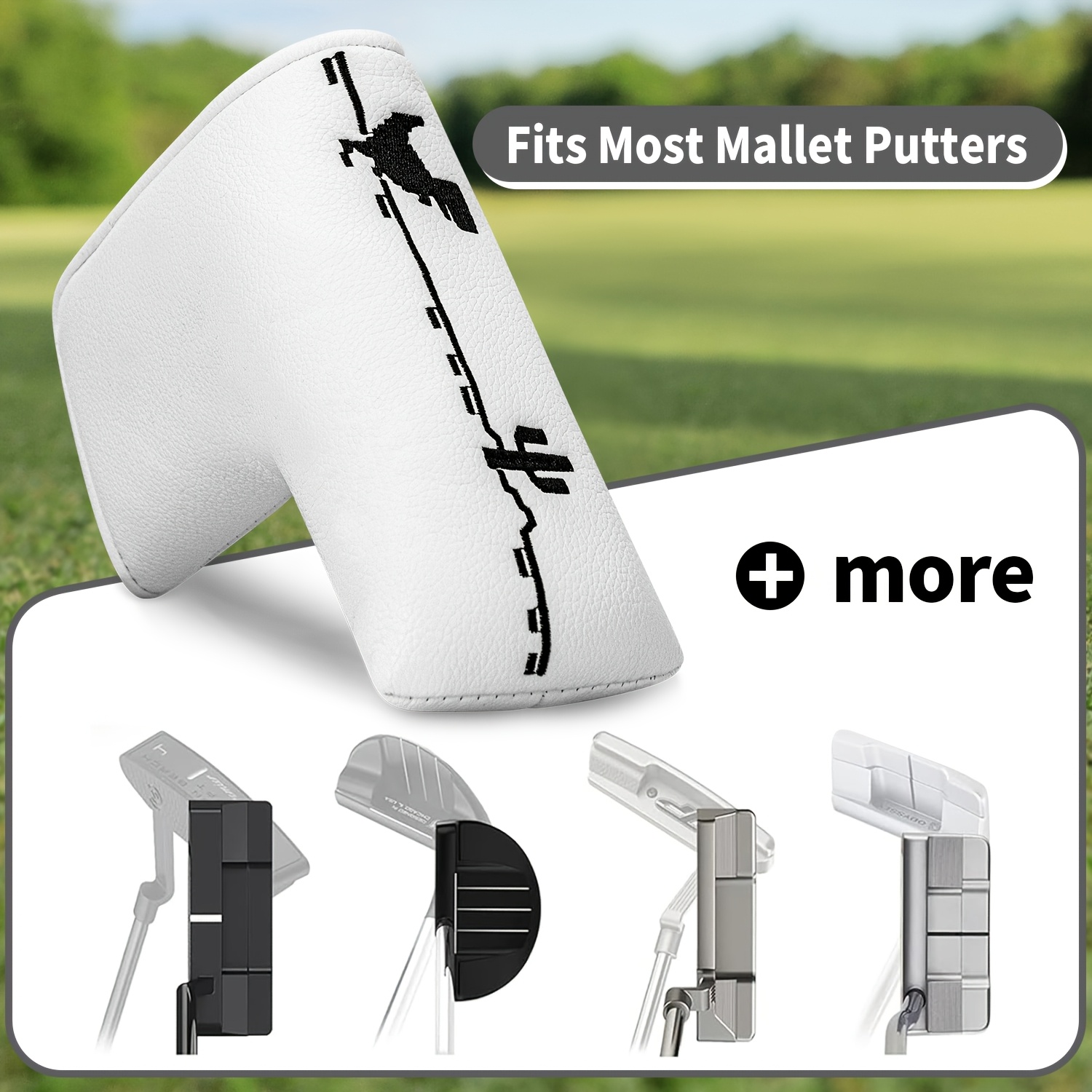 공룡 & 크로스본스 골프 퍼터 커버 - 블레이드 헤드, - Golf Equipment Deals 리뷰 및 가격