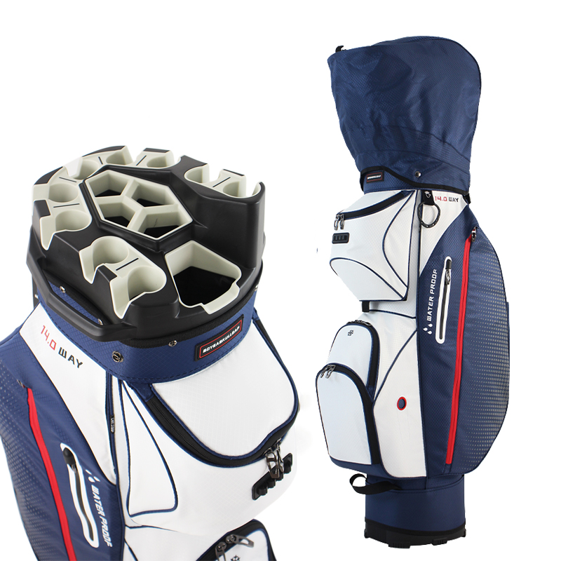 다기능 골프 카트 가방, 14분할 풀 길이 디바이더 탑 - Golf Bag Stand Cart 리뷰 및 가격