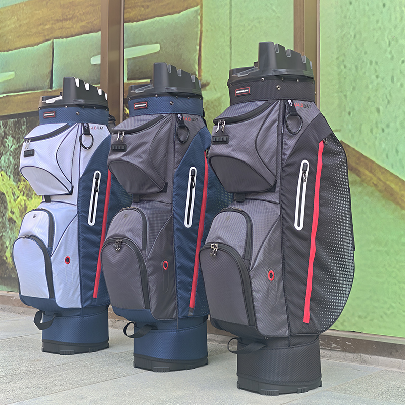 다기능 골프 카트 가방, 14분할 풀 길이 디바이더 탑 - Golf Bag Stand Cart 리뷰 및 가격