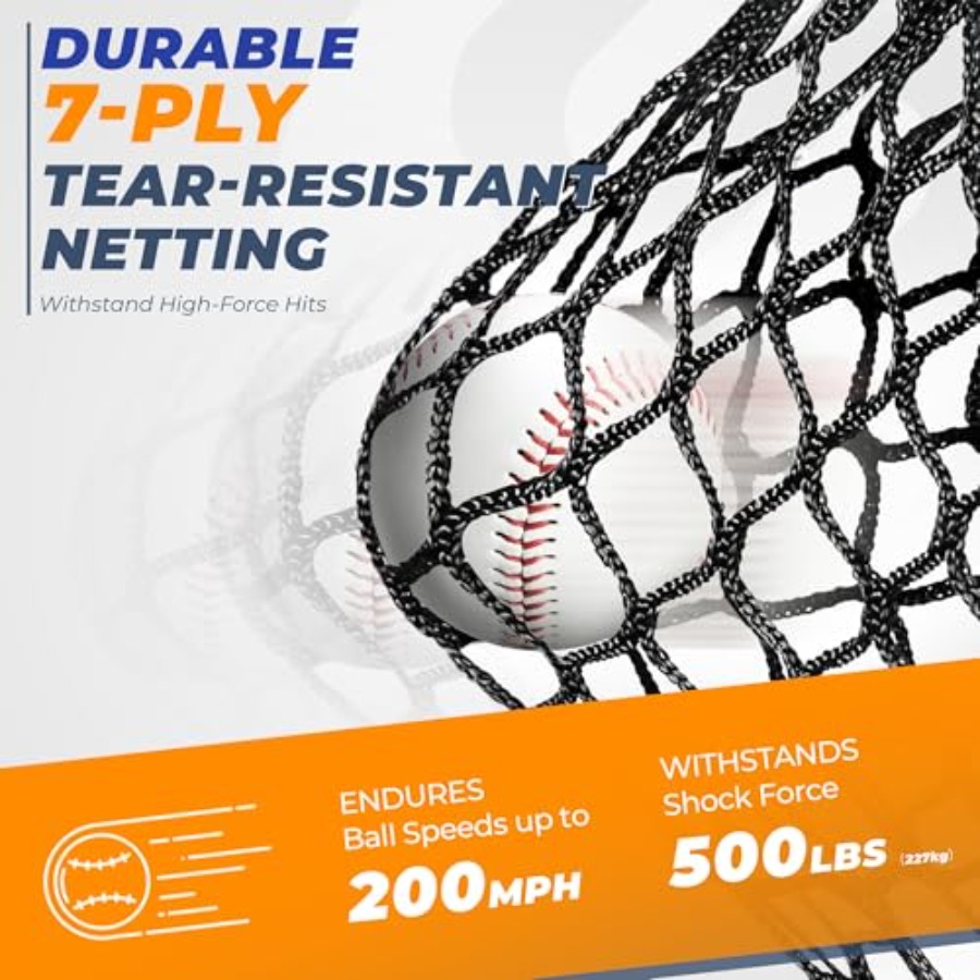 7 x 7피트 야구 네트, 야구 소프트볼 타격 연습용  - Practice Net Hitting 리뷰 및 가격