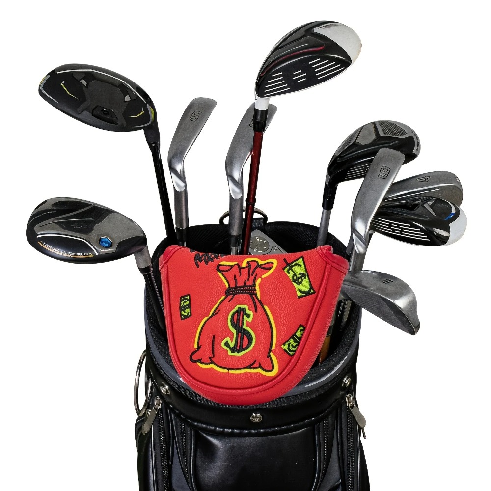 골프 퍼터 커버 |   반원형 PU 클럽 헤드 커버,  - Golf Equipment Deals 리뷰 및 가격