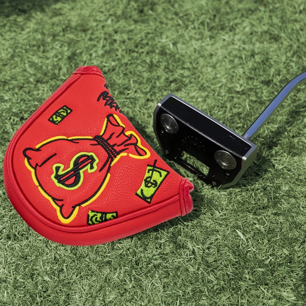 골프 퍼터 커버 |   반원형 PU 클럽 헤드 커버,  - Golf Equipment Deals 리뷰 및 가격