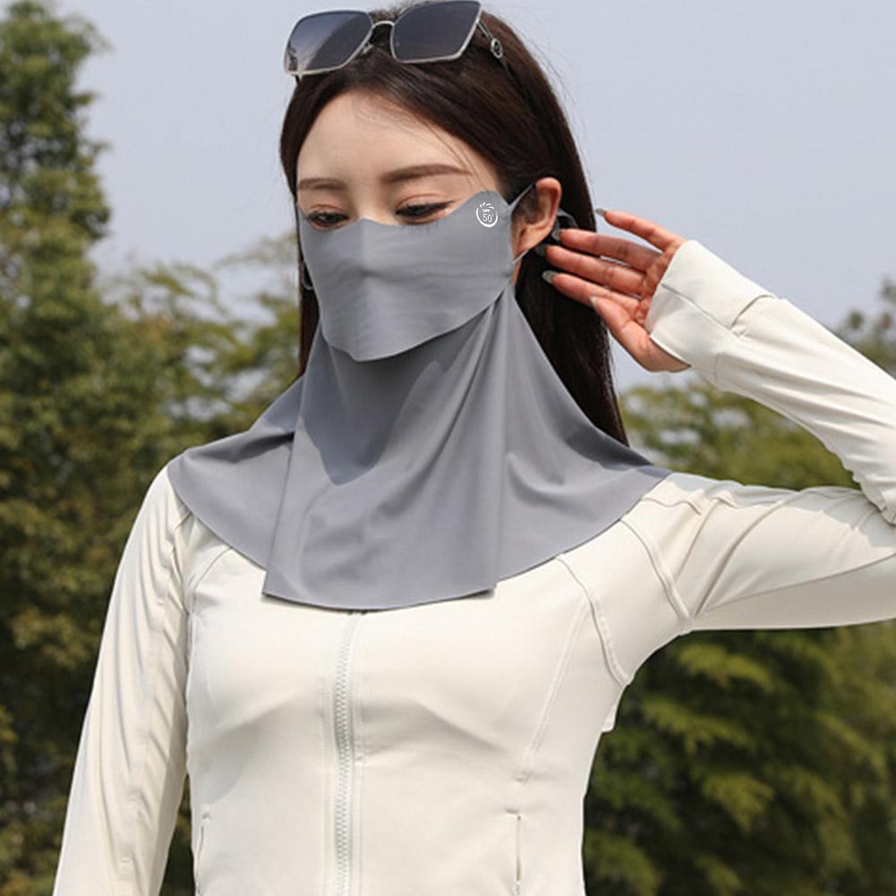 여성용 여름 아이스 실크 썬 프로텍션 마스크 UPF50 - Golf Equipment Women 리뷰 및 가격