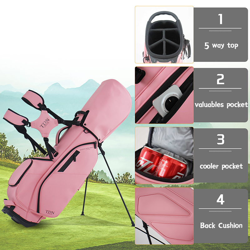 패션 라이트 럭셔리 여성용 골프 스탠드 백 5분할 골프 - Golf Bag Stand Cart 리뷰 및 가격