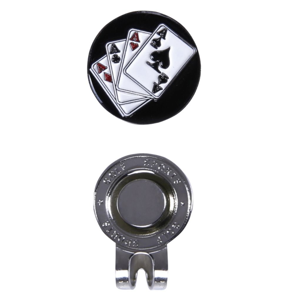 골퍼 선물 핑크 패턴 골프 장비 모자 클립 전기도금 골 - Golf Equipment Gifts 리뷰 및 가격