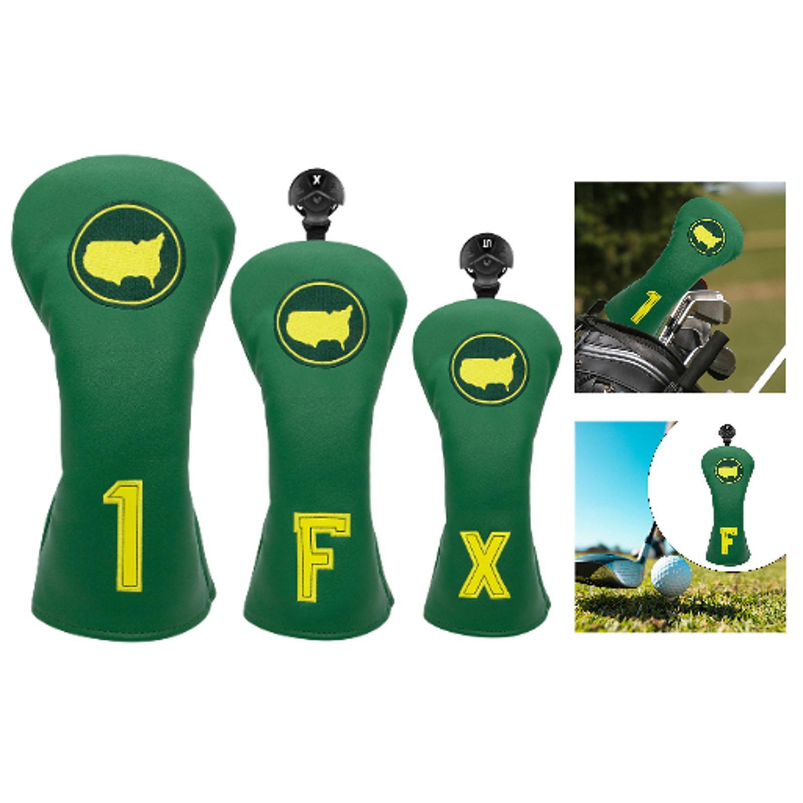 골프 우드 헤드 커버 휴대용 장비 성인용 벨벳 라이닝  - Golf Equipment Gifts 리뷰 및 가격